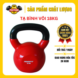 Tạ bình vôi, tạ ấm, tạ quai xách, Kettlebell Reefit 18kg