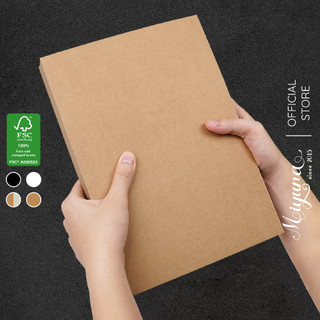 20 Tờ Giấy Kraft MIYUNA - A4 A5 - 250gsm 280gsm dùng in ấn menu brochure, khắc laser, High Quality Kraft Paper with FSC