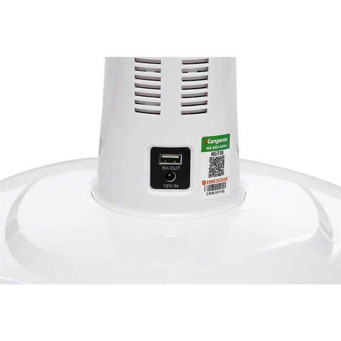 Quạt sạc điện Kangaroo KG738 bảo hành 12 tháng chính hãng