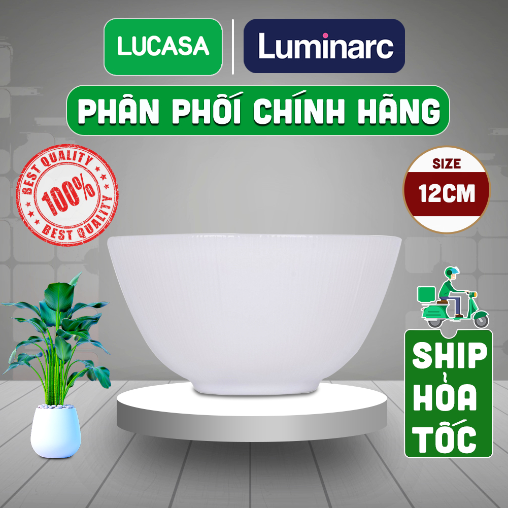 Chén Thủy Tinh Cường Lực Luminarc Diwali Lines 12cm - L1654 | Phân Phối Chính Hãng