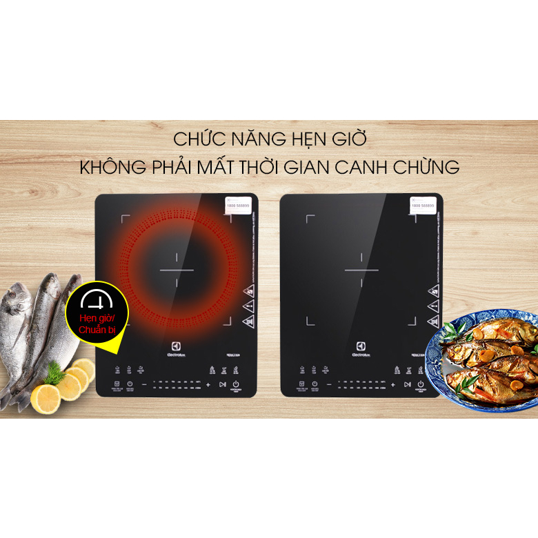 Bếp điện từ Electrolux ETD42SKA hàng chính hãng 100% bảo hành 12 tháng