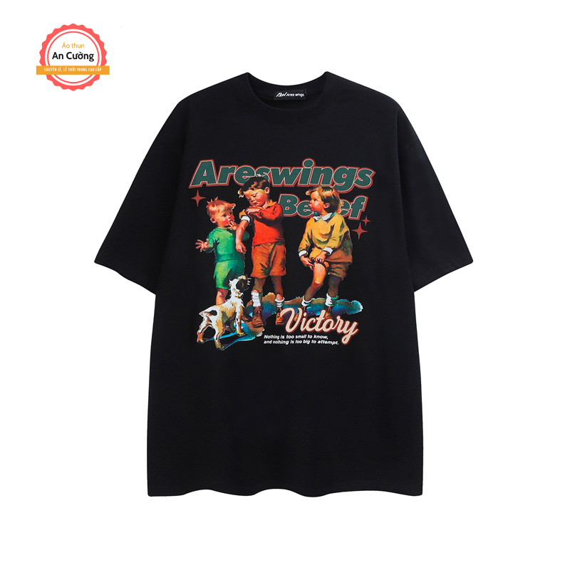 Áo thun nam, áo phông nam tay ngắn cổ tròn chất cotton dày dặn thoáng mát ATN030 - Áo thun An Cường