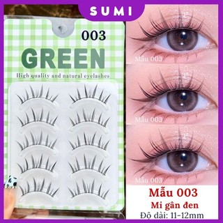 Lông mi giả tự nhiên gân đen tái sử dụng nhiều lần