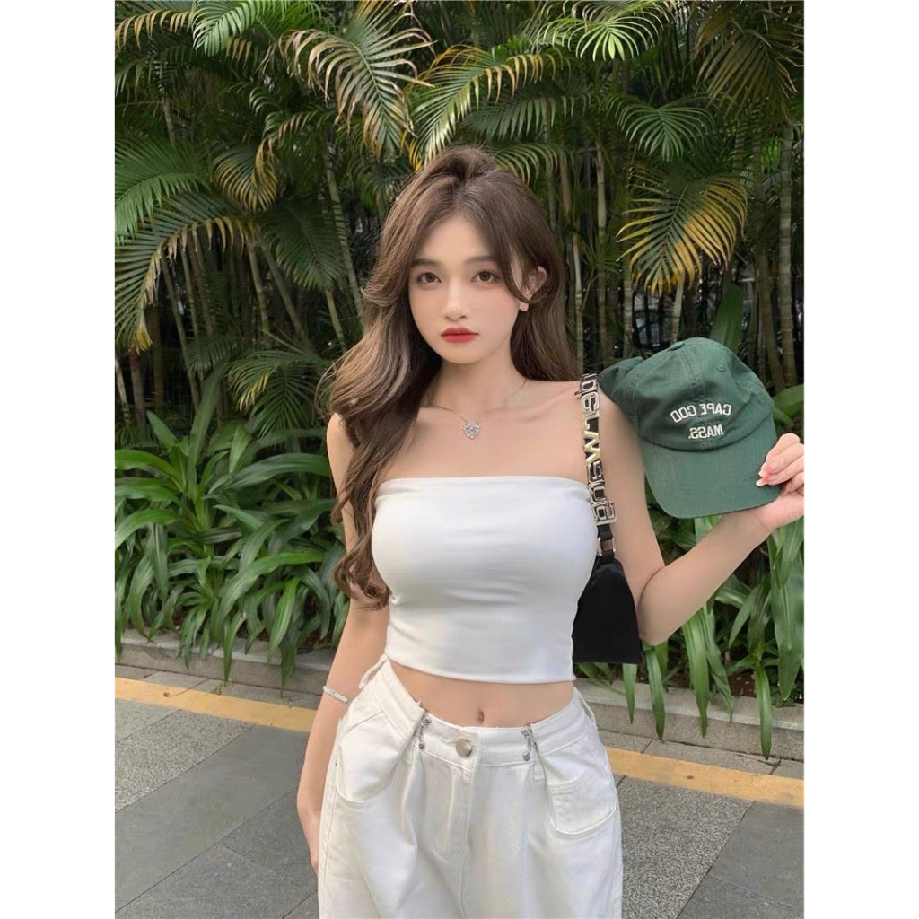 Áo Ống Croptop MIMILA Dáng Ngắn Thiết Kế Ôm Sát Body Cực Tôn Dáng Áo Quây Chất Thun Tăm Lạnh Thoáng Mát - MA179