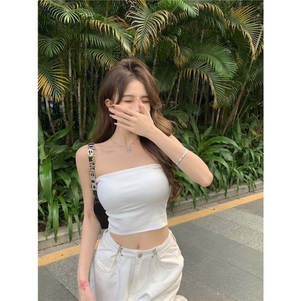 Áo Ống Croptop MIMILA Dáng Ngắn Thiết Kế Ôm Sát Body Cực Tôn Dáng Áo Quây Chất Thun Tăm Lạnh Thoáng Mát - MA179