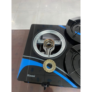 Bếp ga đôi Rinnai RV-3715GL(BC) - Hàng trưng bày