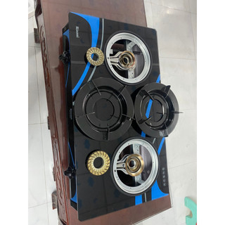Bếp ga đôi Rinnai RV-3715GL(BC) - Hàng trưng bày