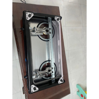 Bếp ga đôi Rinnai RV-3715GL(BC) - Hàng trưng bày