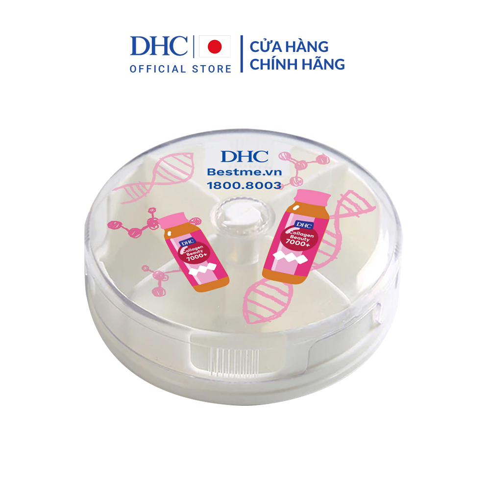 [HB Gift] [Hàng Tặng Không Bán] Hộp Đựng Viên Uống Chia Ngăn - Pill Box DHC (Tặng Mẫu Ngẫu Nhiên)