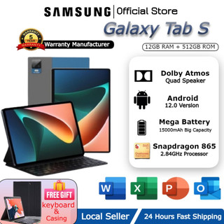 Máy tính bảng 5g samsung galaxy tab s máy tính bảng 12 inch 16gb + 512gb máy tính bảng học tập cho máy tính b