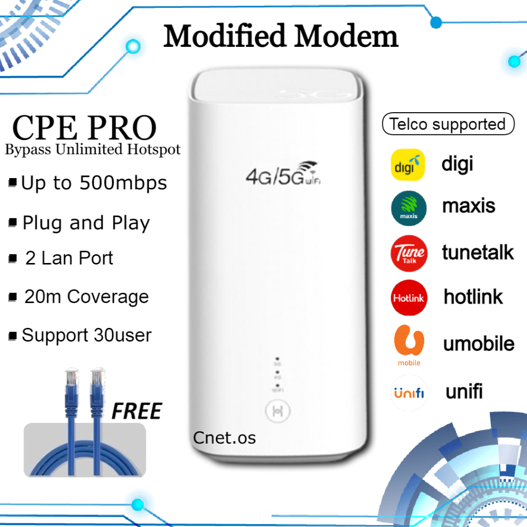 ✨Bảo hành 5 năm✨Bộ định tuyến WiFi Modem thẻ Sim 𝟒𝐆/𝟓𝐆 𝐂𝐏𝐄 𝐏𝐑𝐎 Bộ định tuyến LTE Cat12 gốc lên đến 600Mbps Bộ định tuyến