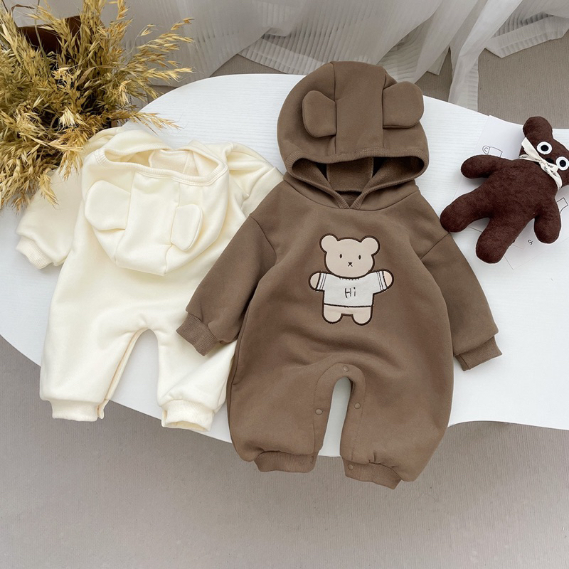 HUGGY Body dài liền mũ mã 5470