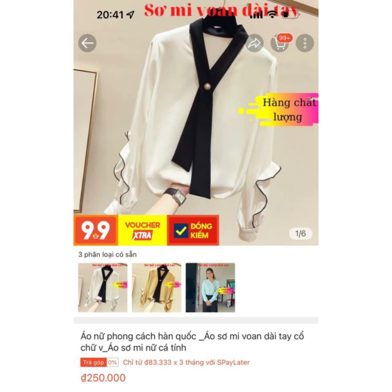 ĐƠN HÀNG ÁO LIVETREAM 80K