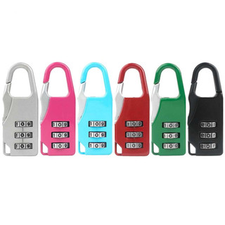 Ổ khóa mini 3 số dùng khóa vali, balo, túi xách