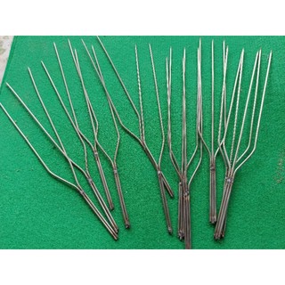 Chỉa xiệt nhọn, 2 mũi, 3 mũi inox 201 100%