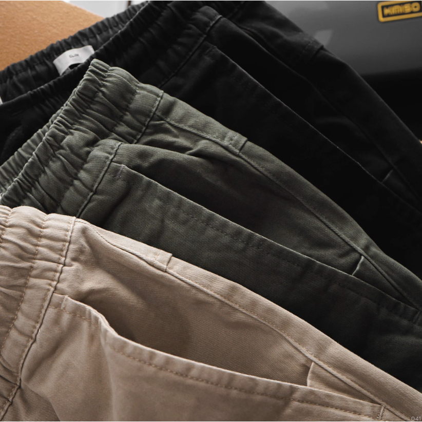 Quần jogger nam Kaki ICONDENIM W Detail cá tính năng động - JGID0041