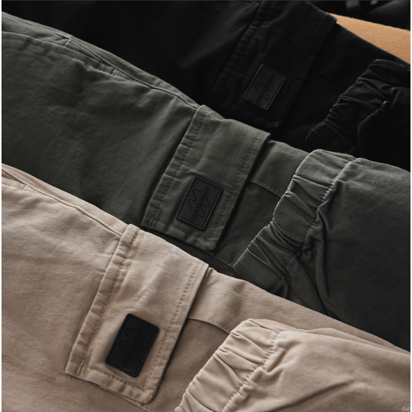 Quần jogger nam Kaki ICONDENIM W Detail cá tính năng động - JGID0041