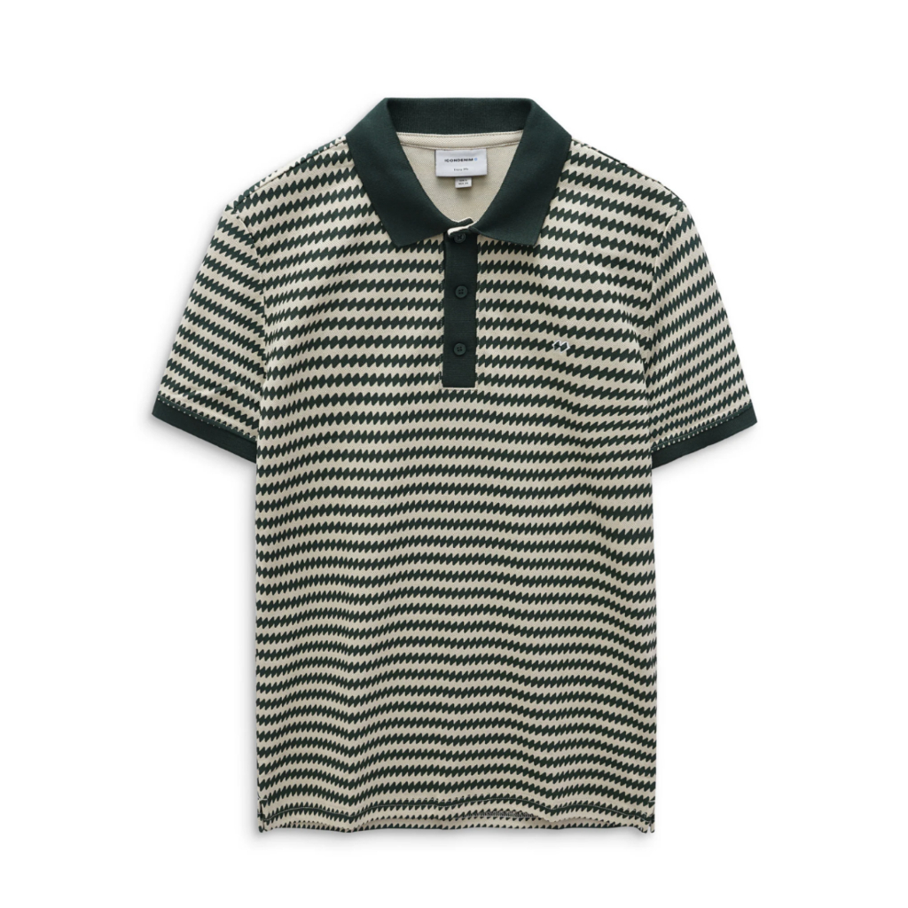 Áo thun nam Polo ICONDENIM Pattern chất cá sấu dày dặn hạn chế nhăn co giãn tốt - PLID0078