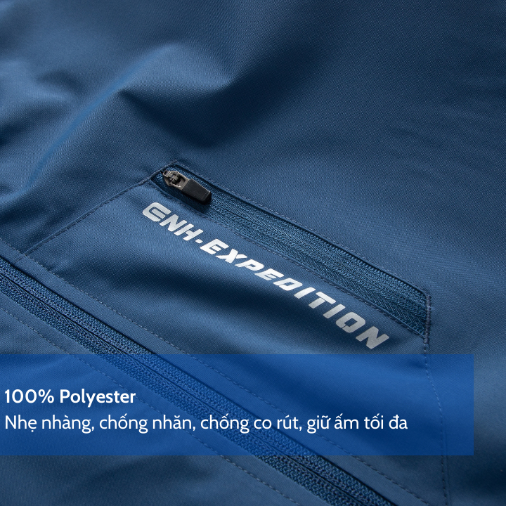 Áo Khoác Bomber Nam GNH Active Vải Gió Chống Bám Bụi Thiết Kế Basic Trẻ Trung Lịch Lãm | GNH ABB23033