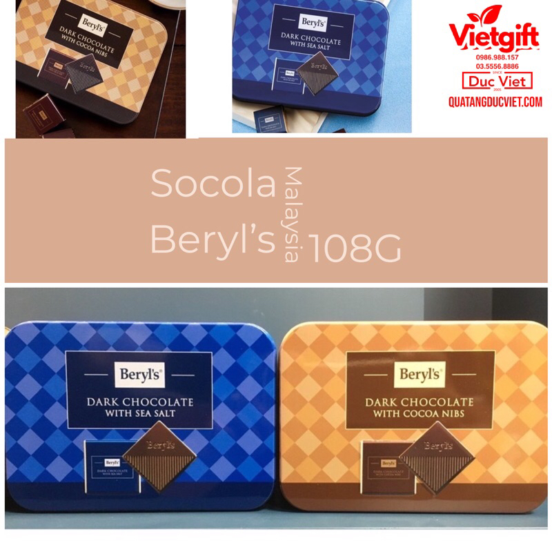 Socola Beryl’s Malaysia 108G - Qùa tặng sinh nhật, lễ hội