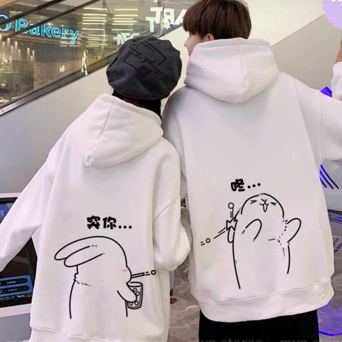 Áo hoodie đôi 🎁 FREESHIP 🎁 áo đôi nam nữ mùa đông , áo hoodie đôi nam nữ form rộng