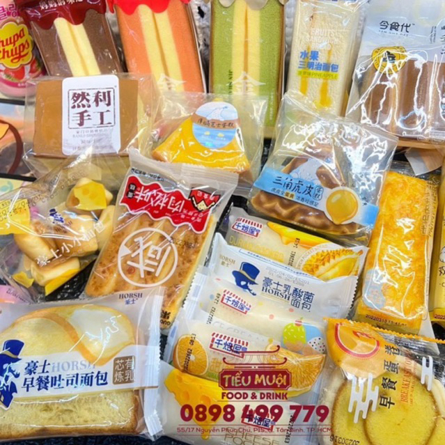 Bánh Mix Đài Loan Siêu Thơm Ngon 1 kg Ăn Vặt Tiểu Muội