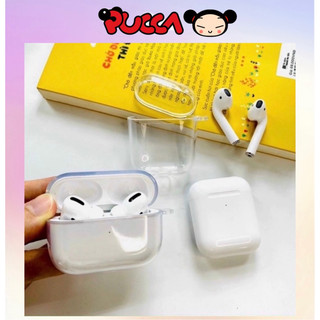 [Loại Dày]Vỏ Bảo Vệ Tai Nghe Airpods 1/2/3/Pro Trong Suốt Chống Trầy