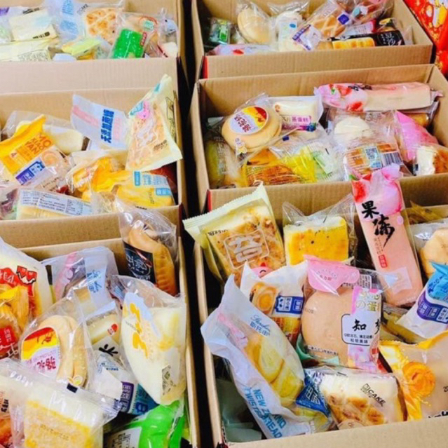 Bánh Mix Đài Loan Siêu Thơm Ngon 1 kg Ăn Vặt Tiểu Muội