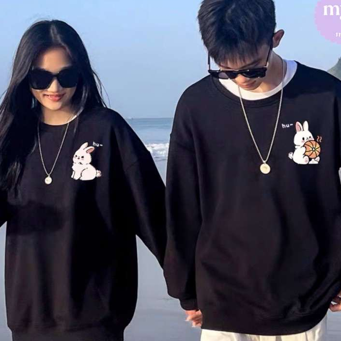 Áo sweater đôi 🎁 FREESHIP 🎁 áo đôi mùa đông , áo đôi nam nữ dài tay có đủ size