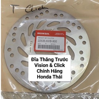 Đĩa Thắng Trước Vision / Click Zin Thái Honda