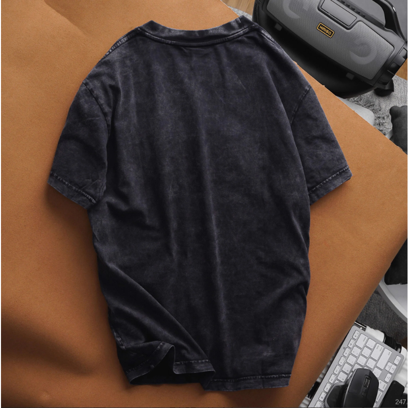 Áo thun nam ICONDENIM Enjoy Life chất Premium Cotton cao cấp dày dặn - ATID0247