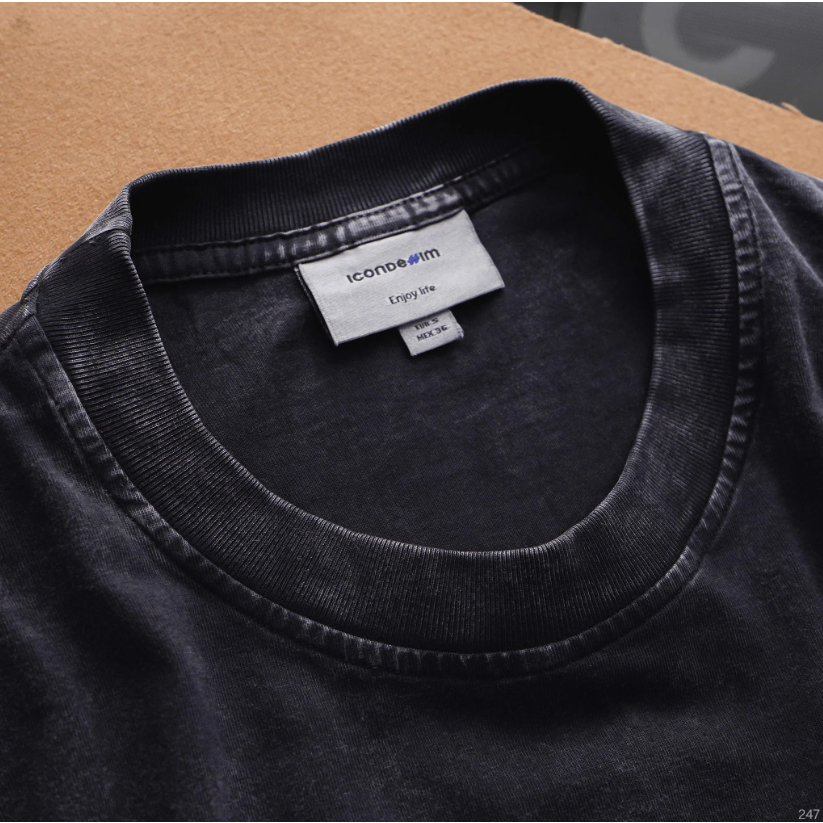 Áo thun nam ICONDENIM Enjoy Life chất Premium Cotton cao cấp dày dặn - ATID0247