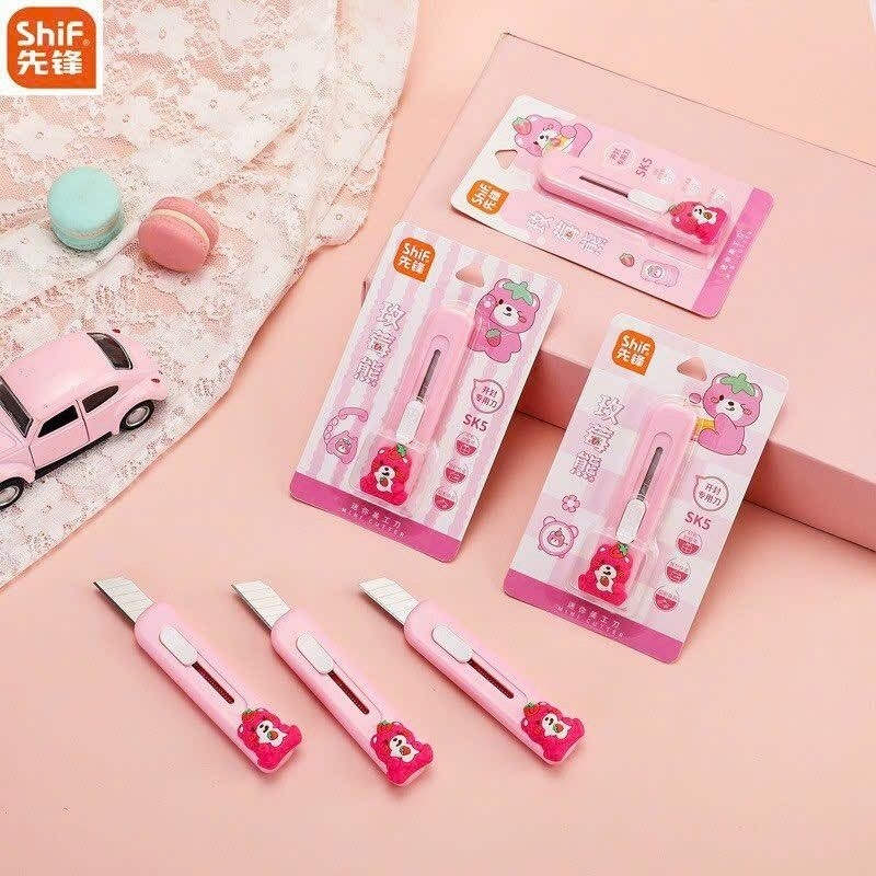 Sỉ Hộp 24 Bộ dao dọc giấy cute