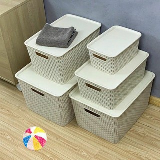 RỔ ĐỰNG ĐỒ ĐA NĂNG CÓ NẮP VIỆT NHẬT