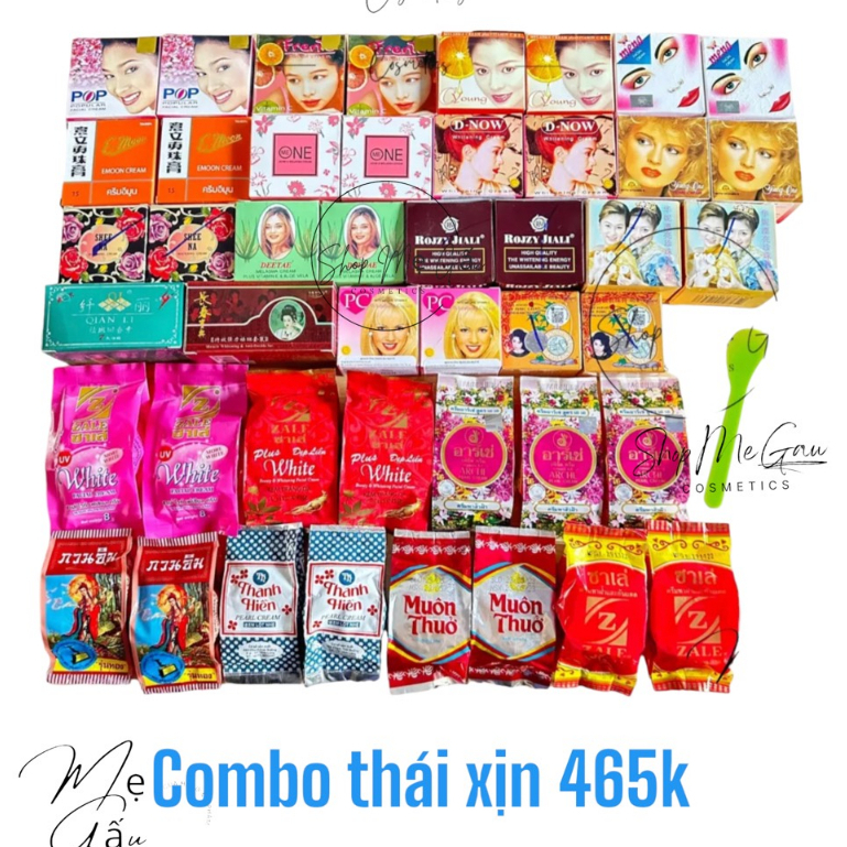 Combo kem dưỡng trắng da _ tặng kèm muống lấy kem