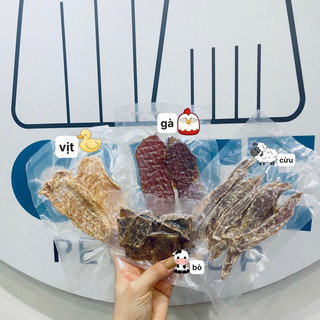 Snack gà bankaduk cho chó mèo