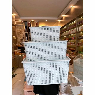 RỔ ĐỰNG ĐỒ ĐA NĂNG CÓ NẮP VIỆT NHẬT