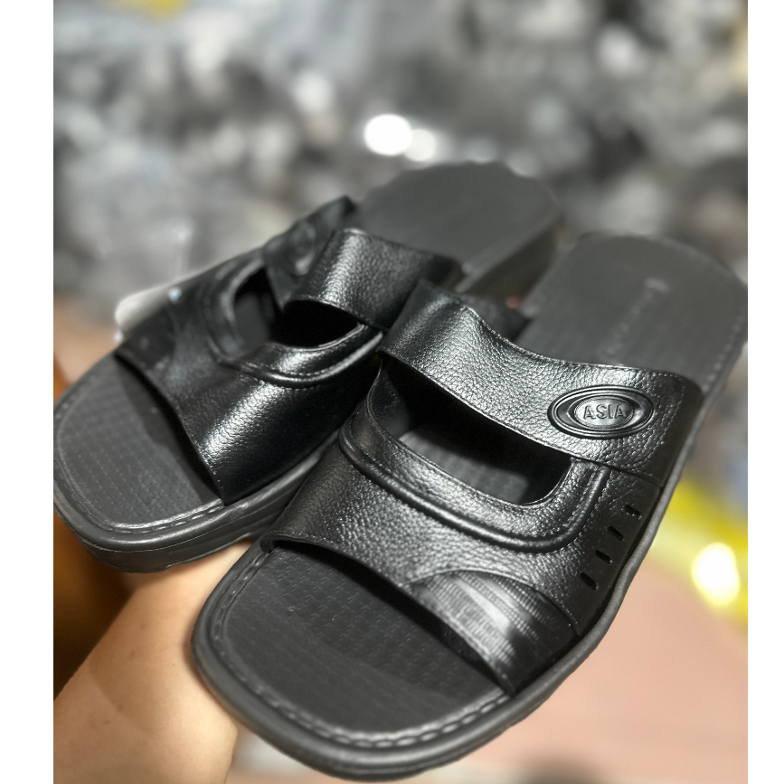 Dép xốp nam các ông trung niên chính hãng Asia siêu nhẹ siêu bền không thấm nước hàng loại 1