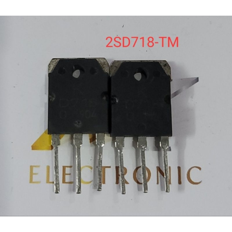 D718 2SD718 Transistor 8A 160V TO-3P KEC - Tháo Máy - Hàng chính hãng bản gốc lưng đồng