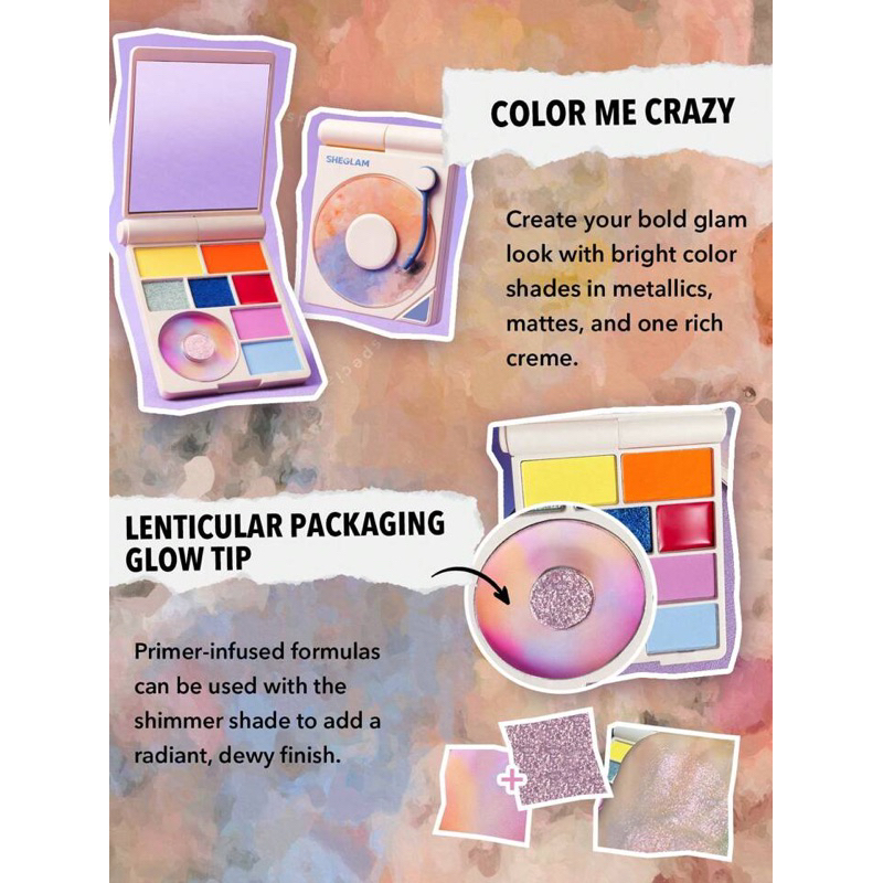 Bảng Phấn Mắt Sheglam Vinyl Pop