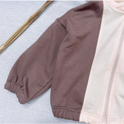 Áo khoác da cá chéo BE KOREA cho bé từ 6-21kg