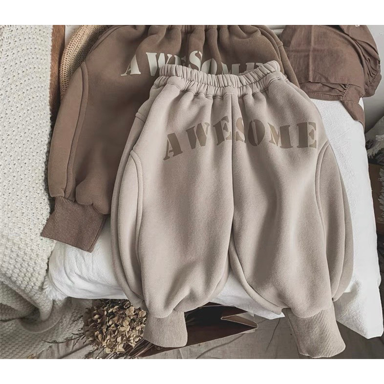 Quần nỉ bông cho bé BE KOREA