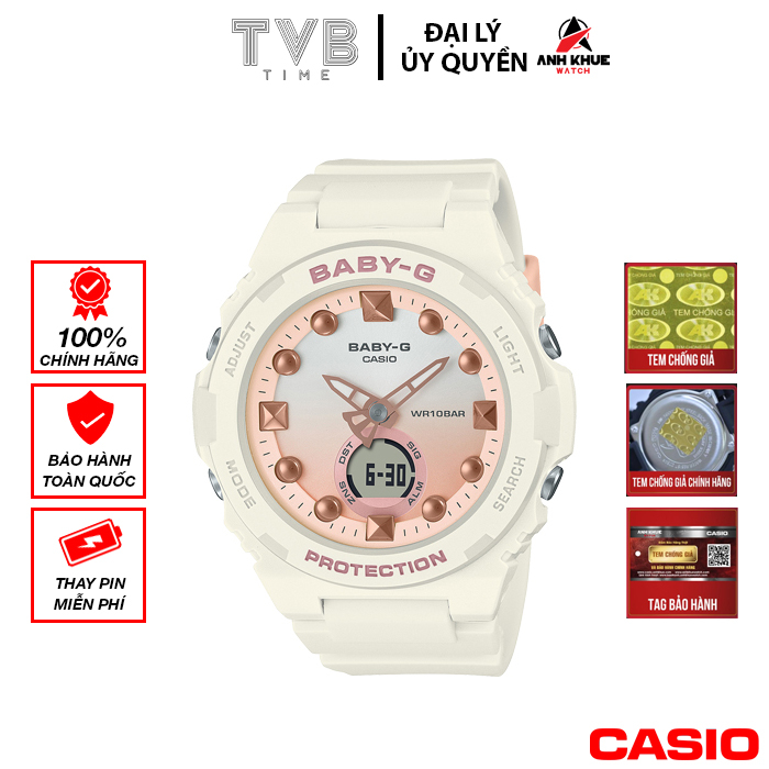 Đồng hồ nữ Casio Baby-G chính hãng Anh Khuê BGA-320-7A1DR