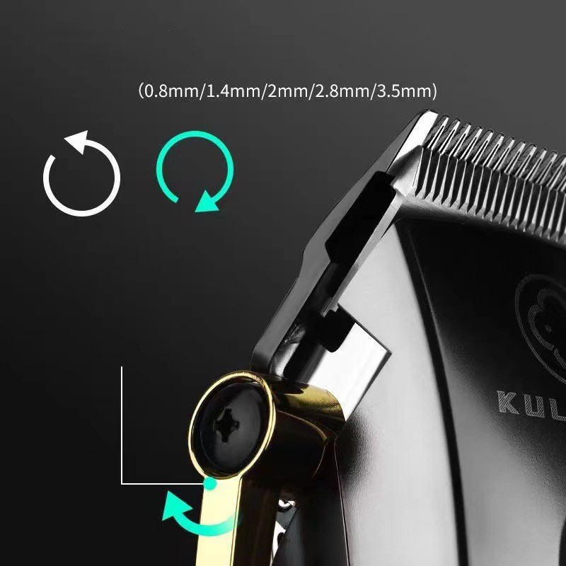 Tông đơ cắt tóc kulilang R77F,tông đơ bấm viền R55F chuyên nghiệp