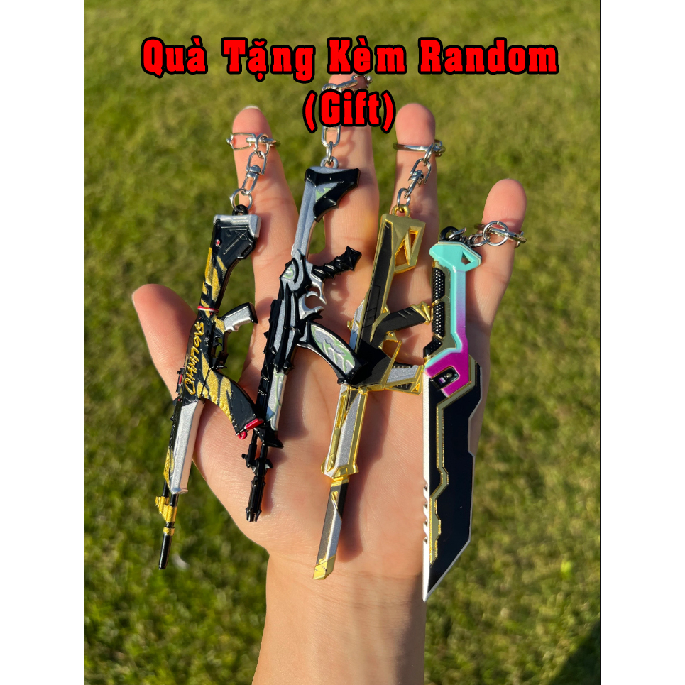 Lược Thép Yoru Valorant full Hợp kim. Tặng móc khóa kim loại Valorant