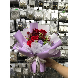 HOA SÁP , HOA LỤA BÓ CỰC XINH ( ảnh thật )