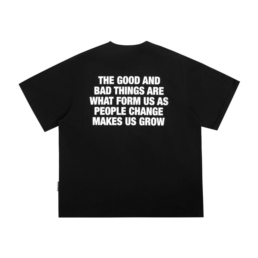 GOOD AND BAD WITH YOUNG GREEN T-SHIRT