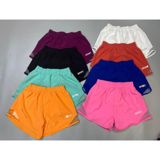 Quần Đùi 2 Lớp Dành Cho Nữ Tập Thể Thao Gym Yoga Aerobic.