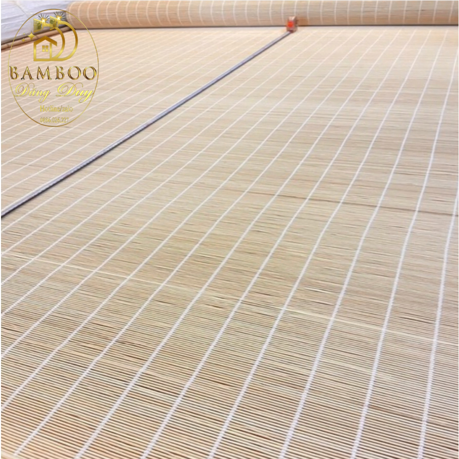 Mành Tăm Trắng Thả Trần Khổ 60cm x 1,5m 80cm x 2m Sỉ Cuộn 20m Cắt Theo Yêu Cầu Mành Tre Trang Trí Tết