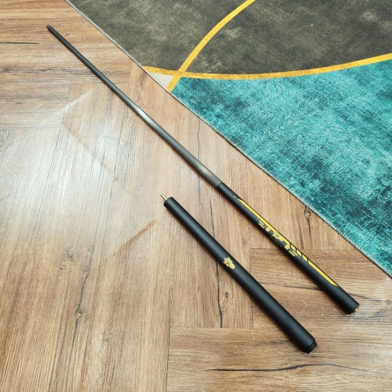 Cơ bida phá nhảy The Crack HEIDEN ngọn Full Carbon, tẩy phá Bakelite.